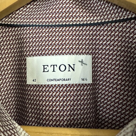 Eton Purple Dress Shirt - Picture 3 of 5